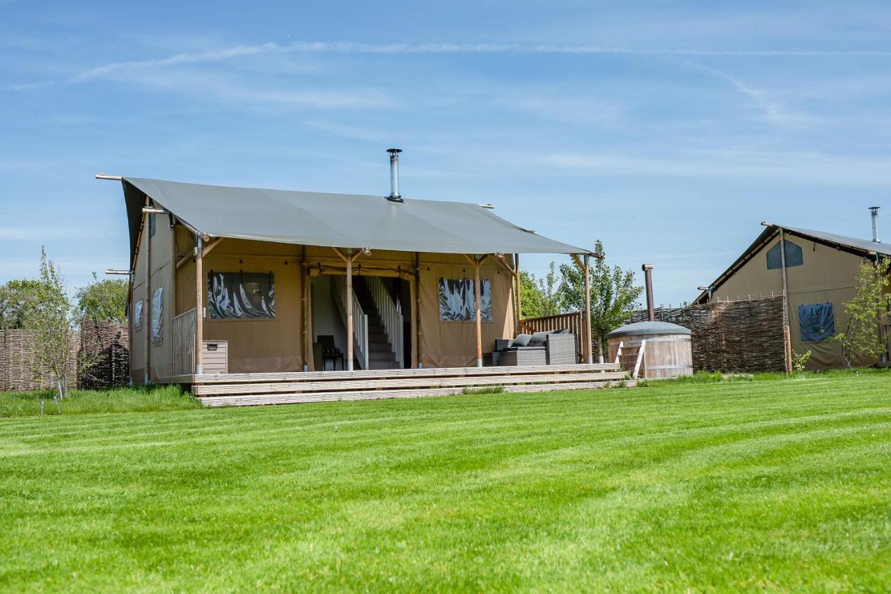 Hencote Vineyard Glamping Village Shrewsbury Eksteriør billede