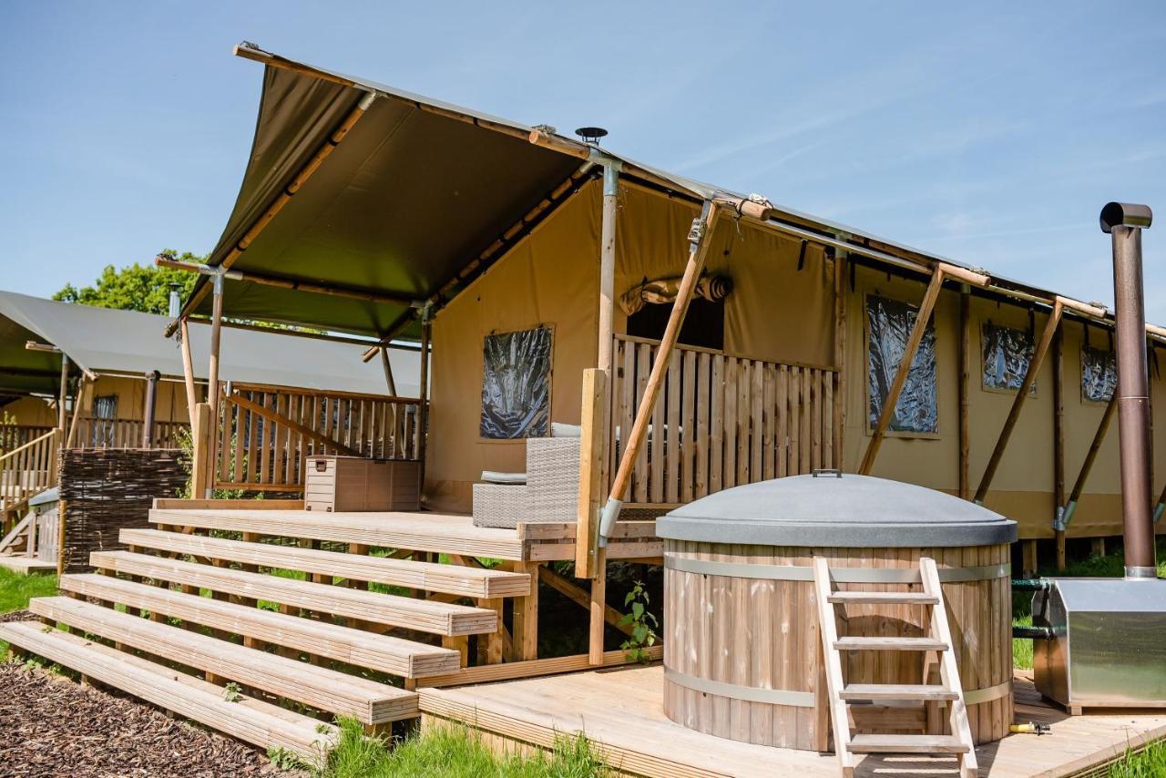 Hencote Vineyard Glamping Village Shrewsbury Eksteriør billede