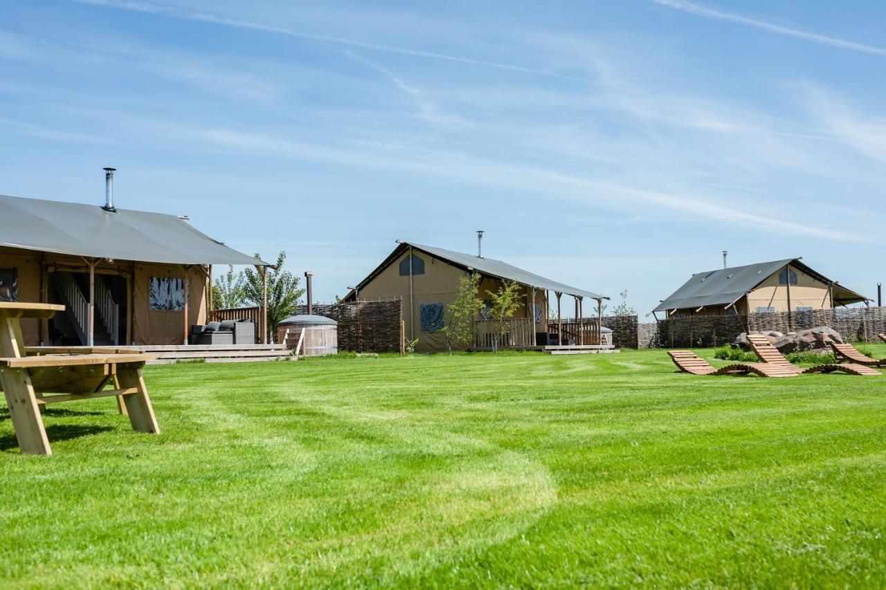 Hencote Vineyard Glamping Village Shrewsbury Eksteriør billede