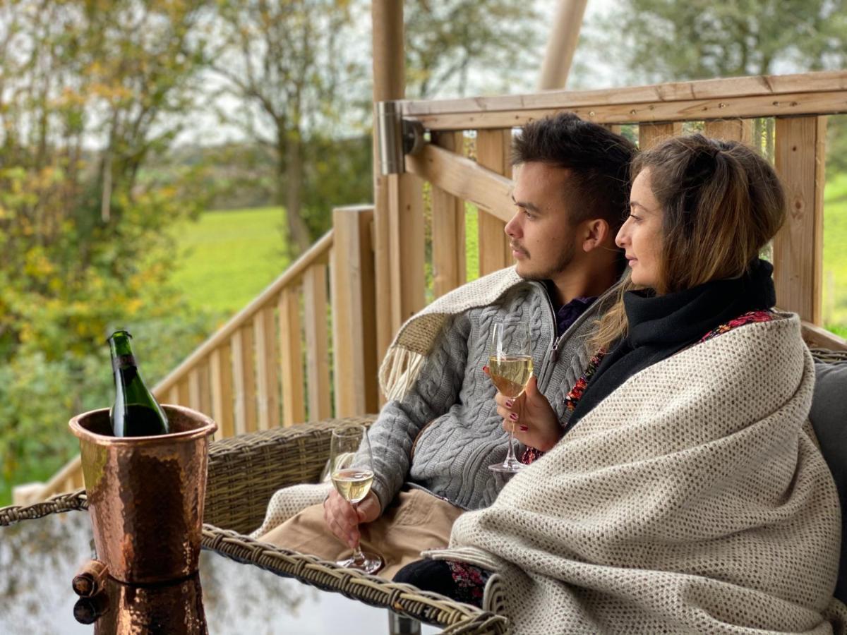 Hencote Vineyard Glamping Village Shrewsbury Eksteriør billede